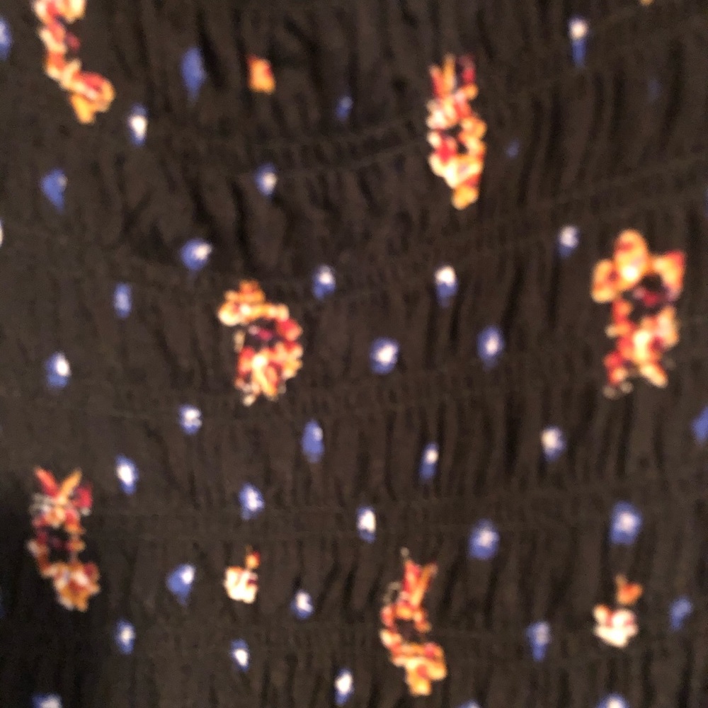 Free People black print dress - Picture 7 of 11
